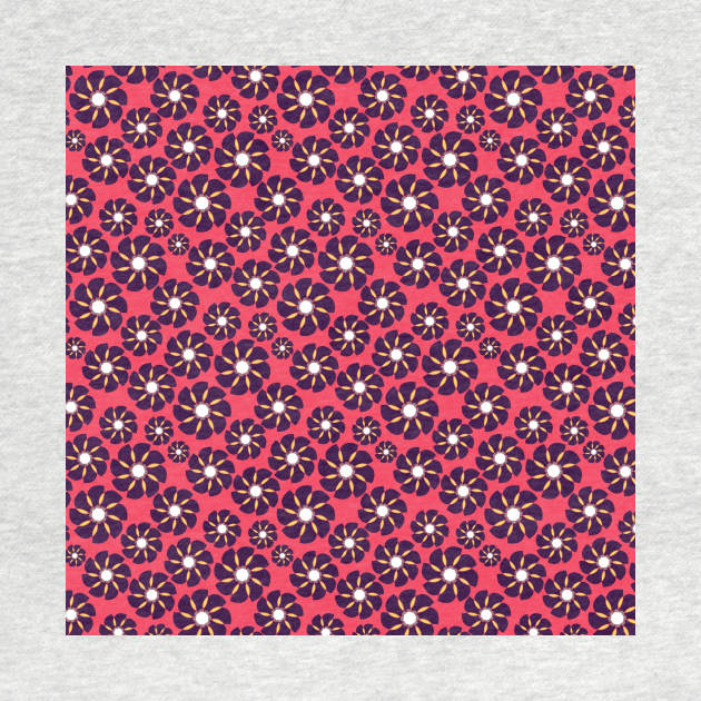 Pink Floral Pattern by FloralPatterns